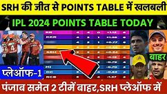 Points Table After Srh Vs Punjab 23Rd Match,Ipl 2024 Points Table Today, बदल गया पूरा समीकरण