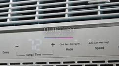 GE Profile 12,000 BTU 115V Window Air Conditioner Cools 550 Sq. Ft. with Inverter, Wi Fi, Remote and Quiet in White AHTR12AC