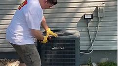 Clean coils help your air conditioner run better. #airconditioner #hvac #summerheat #anyhourservices ￼