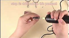 How to use mini electric drill handheld