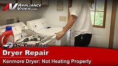 Kenmore Dryer Repair - Not Heating - Gas Coils