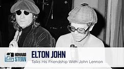 Elton John Remembers His Friendship With John Lennon