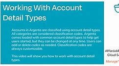 CC Account Detail Types