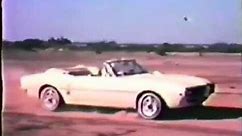 1967 Pontiac Firebird commercial