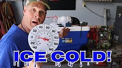 DIY Ice Cooler Air Conditioner