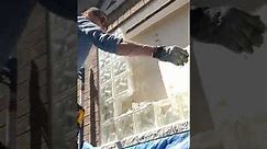 😎 HOW TO REMOVE A GLASS BLOCK WALL, TO INSTALL A WINDOW.