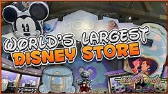 The WORLDS LARGEST Disney Store SHOPPING Day! FULL Tour | TONS of Disney Merchandise!