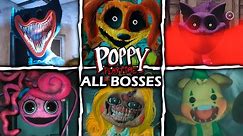 Poppy Playtime: Chapter 1, 2, 3 - ALL BOSSES (4K Showcase)
