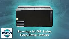 Beverage Air DW Series Deep Well Horizontal Bottle Coolers