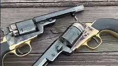 Pair of 1851 Colt Richards Mason Conversion Revolvers in 38 Special by Uberti Cimarron