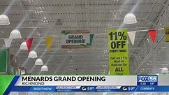 Menards has huge turnout for grand opening in Richmond