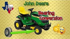 John Deere Riding Mower Wheel Bearing Conversion Kit