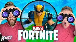Hunting for WOLVERINE in Marvel FORTNITE DUOS // K-CITY GAMING