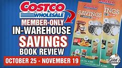 COSTCO NEW IN-WAREHOUSE SAVINGS SALE BOOK REVIEW for NOVEMBER 2023! 🛒