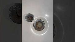 Replacing an extremely corroded tub drain