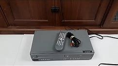 Magnavox MWD2206 DVD / VCR Combo Player Tested w/ Original Remote VHS Tape Ebay Showcase Sold!