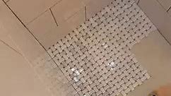 Quick rundown on how to template a shower pan for a perfect fitting and quickly installed shower pan tile every time. Message us for details or a question on what to ask you contractor #remodelingideas #diyhome #bathrooms #templatedesign #bathremodeling #showertile #tilework #tileinstallation | Rhodes Handyman Service