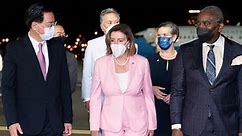 US House Speaker Nancy Pelosi arrives in Taiwan as Beijing announces live-fire military drills - video Dailymotion