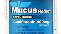 GenCare Mucus Relief Expectorant with 400mg Guaifenesin - 200 Tablets for Cough, Chest Congestion, Colds, Flu, and Allergies