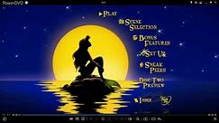 The Little Mermaid:Platinum Edition Disc 1 2006 DVD Menu Walkthrough