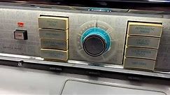 1971 Sears Kenmore Combination Washer/Dryer - first test!