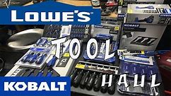 Lowe's Tool Haul - Kobalt Haul