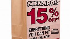 Menards - The Bag is Back! Stop by your local Menards...