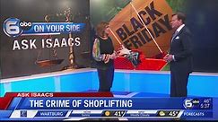 The crime of shoplifting