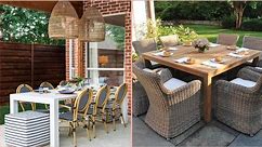 FABULOUS OUTDOOR DINING TABLE DECORATIONS IDEAS