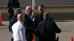 President Biden tours CBP facility in first visit to border as president