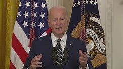 Biden says over 100 people died during the pandemic