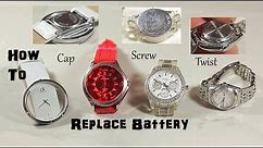How To Replace Change Watch Battery