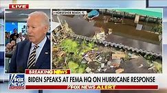 Joe Biden Says Hurricane Idalia Was A "Category 3 Storm That Made LANDFILL"