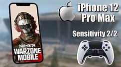 iPhone 12 Pro Max Graphics Quality for Warzone Mobile
