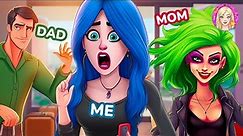 My Crazy Parents Gave UP on ME! My animated story