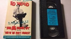 Trailers from the ED Wood screener VHS