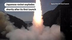 Space One's Kairos rocket explodes on inaugural flight