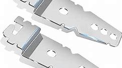 Undercounter Dishwasher Mounting Bracket Kits Compatible with Whirlpool Kenmore KitchenAid Dishwasher, 2 Pack Mounting Bracket Clips with Screws Replace 8269145