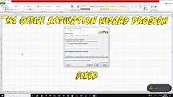 Microsoft Office Activation Wizard Problem Fixed 2023