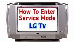 How To Enter Service Mode LG Tv || IC LG046N 9R