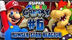 Super Mario Galaxy (1080p 60FPS 100%) - Part 6: Bowser Star Reactor & Hurry Scurry Galaxy