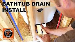 Bathtub Drain Kit Installation (Step-by-Step)