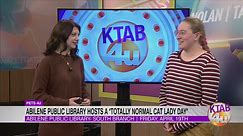 Make a cat grass planter at The Abilene Public Library's "Totally Normal Cat Lady Day"