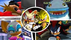 Sonic Adventure 2 - All Bosses (No Damage)