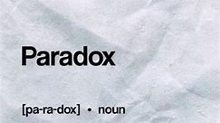 🎈Let’s find out together the roots of Paradox meaning #paradox refers to 