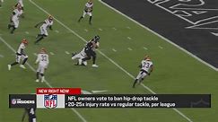 Pelissero: NFL banning the 'swivel hip-drop tackle' starting in 2024 'The Insiders'