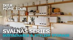 Stylish Wall Mounted Shelves - IKEA Home Tour