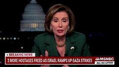 Nancy Pelosi says Israel needs 'justice' but not 'revenge' after Hamas attacks