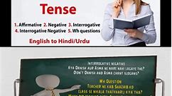 simple past tense example | past... - English with Altaf