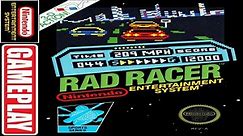 Rad Racer * GAMEPLAY [NES]